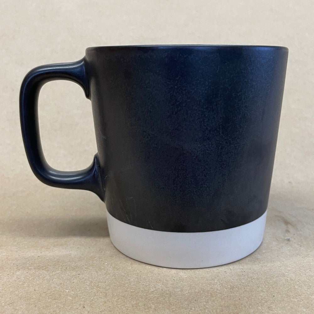 Starbucks Two-Tone Brown Cream Etched Logo Mug-2018